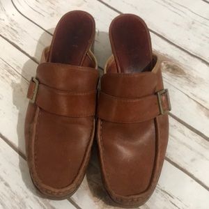 Timberland Women Clogs Mule Shoe Leather